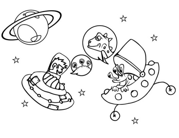 galaxy squad coloring pages - photo #2