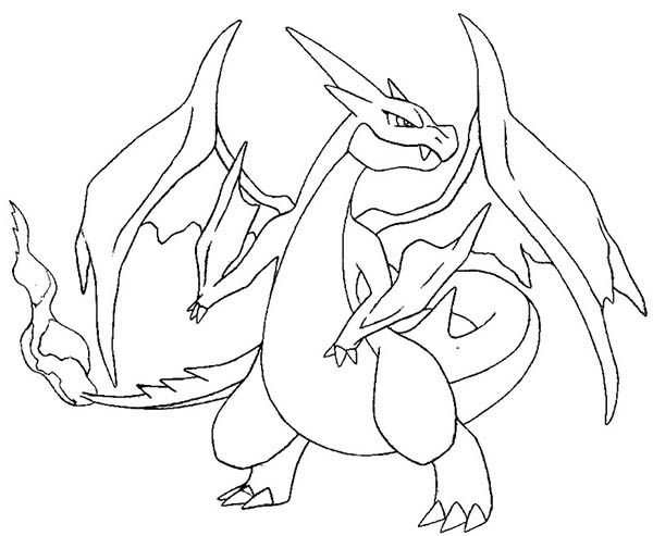 baby charizard coloring pages - photo #37