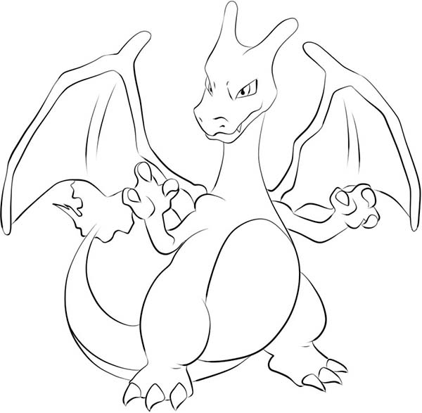 baby charizard coloring pages - photo #41