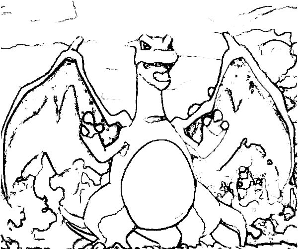 baby charizard coloring pages - photo #47