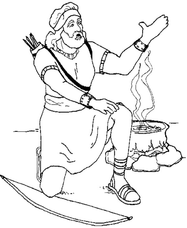 king-sauls-disobedience-free-coloring-pages