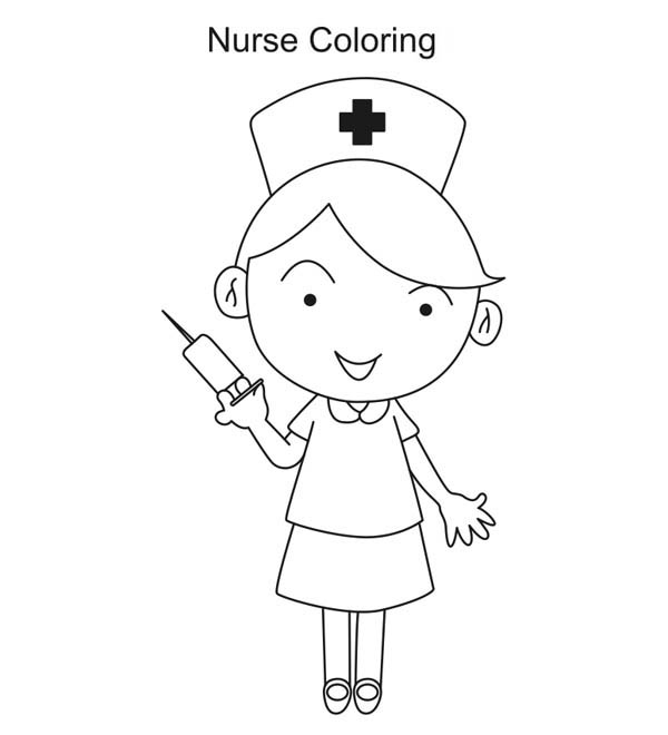 Colouring In Pictures Of A Nurse 43