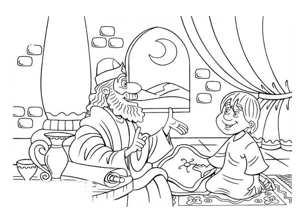 bible story coloring pages samuel - photo #32