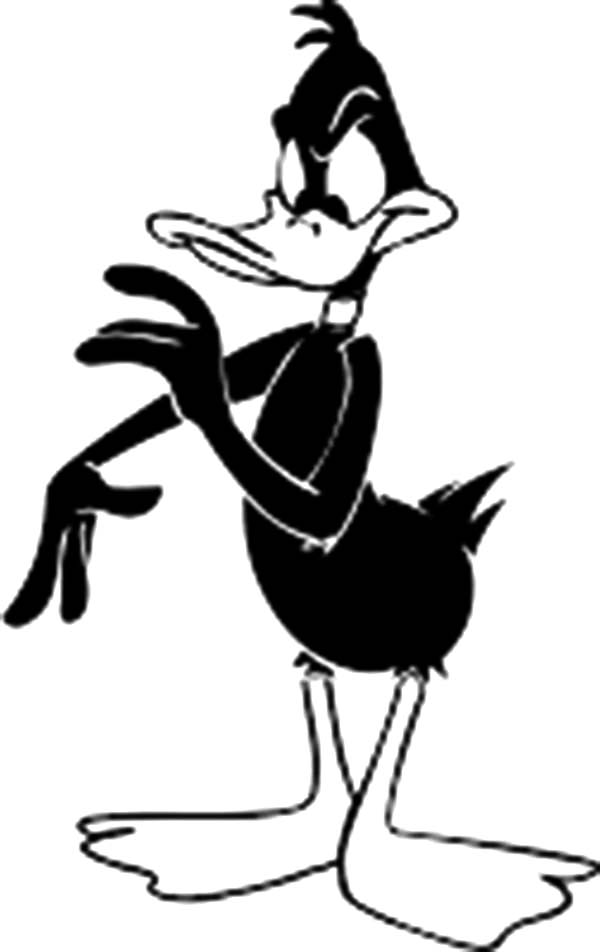 daffy duff coloring pages - photo #44